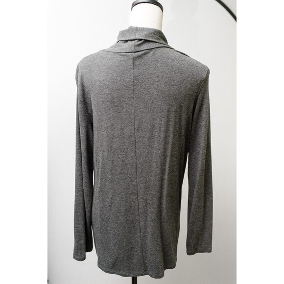 J. Jill Stretch Woman's open cardigan comfy Large Gray - Picture 2 of 5